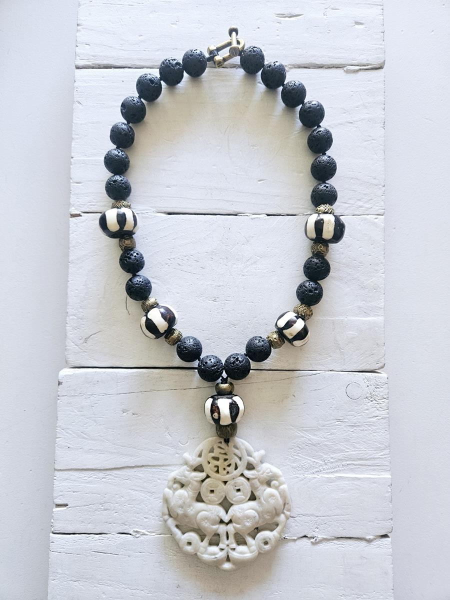 Collar Nairobi Jade | NOM104 | Bohemian Barcelona, freespirit, lifestyle.