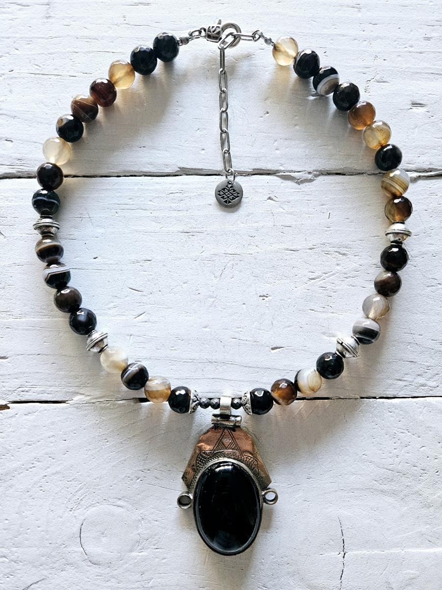 Collar Black bereber | NOM104