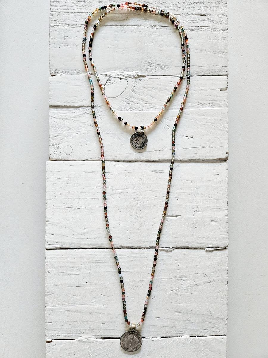 Collar doble vuelta mini water | 267 | Bohemian Barcelona, freespirit, lifestyle.
