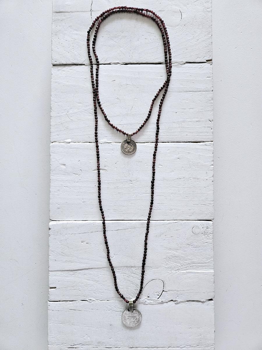 Collar doble vuelta mini grana | 267