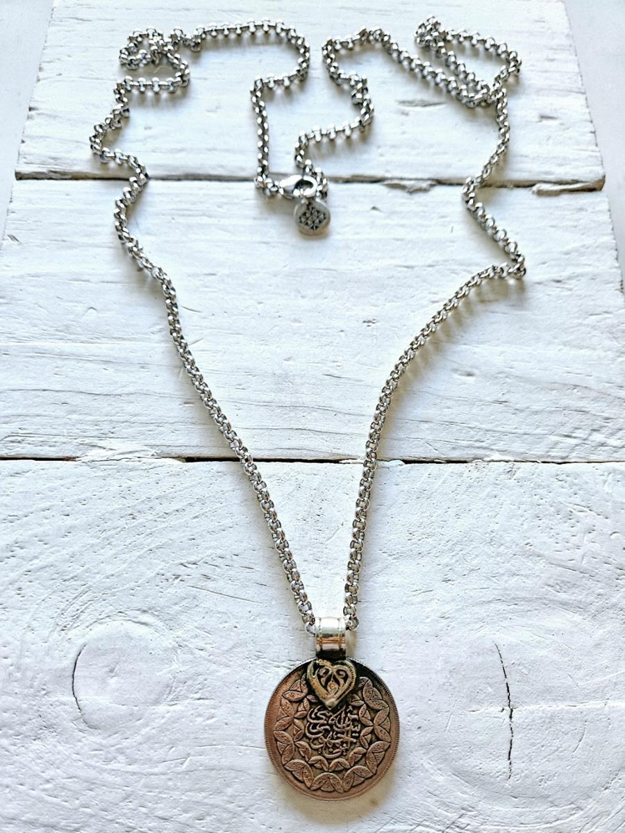 Colgante moneda silver | 353