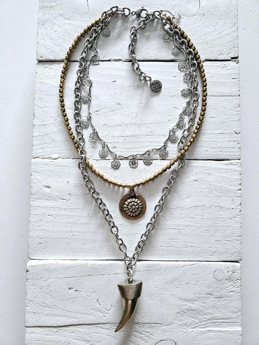 Gargantilla triple mix | 1118 | Bohemian Barcelona, freespirit, lifestyle.