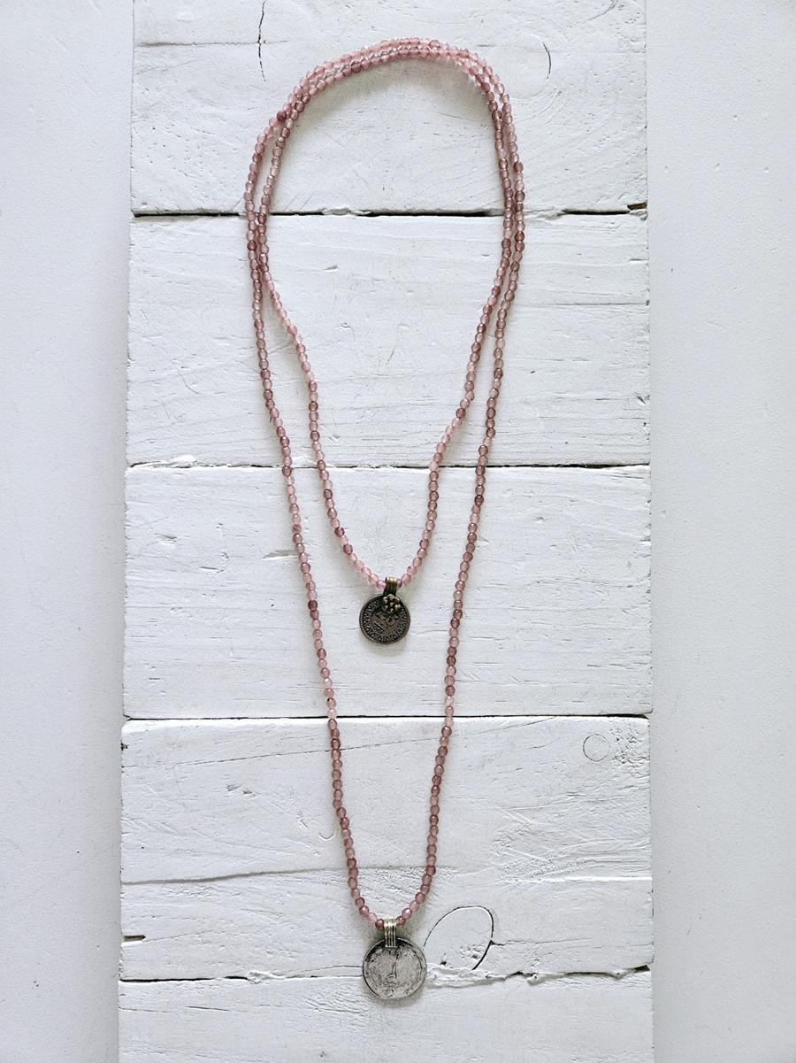 Collar doble vuelta mini rose  | 267