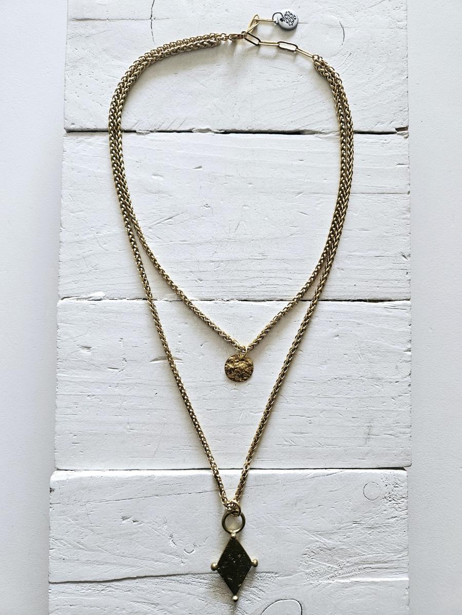 Gargantilla doble golden  | 1118 | Bohemian Barcelona, freespirit, lifestyle.