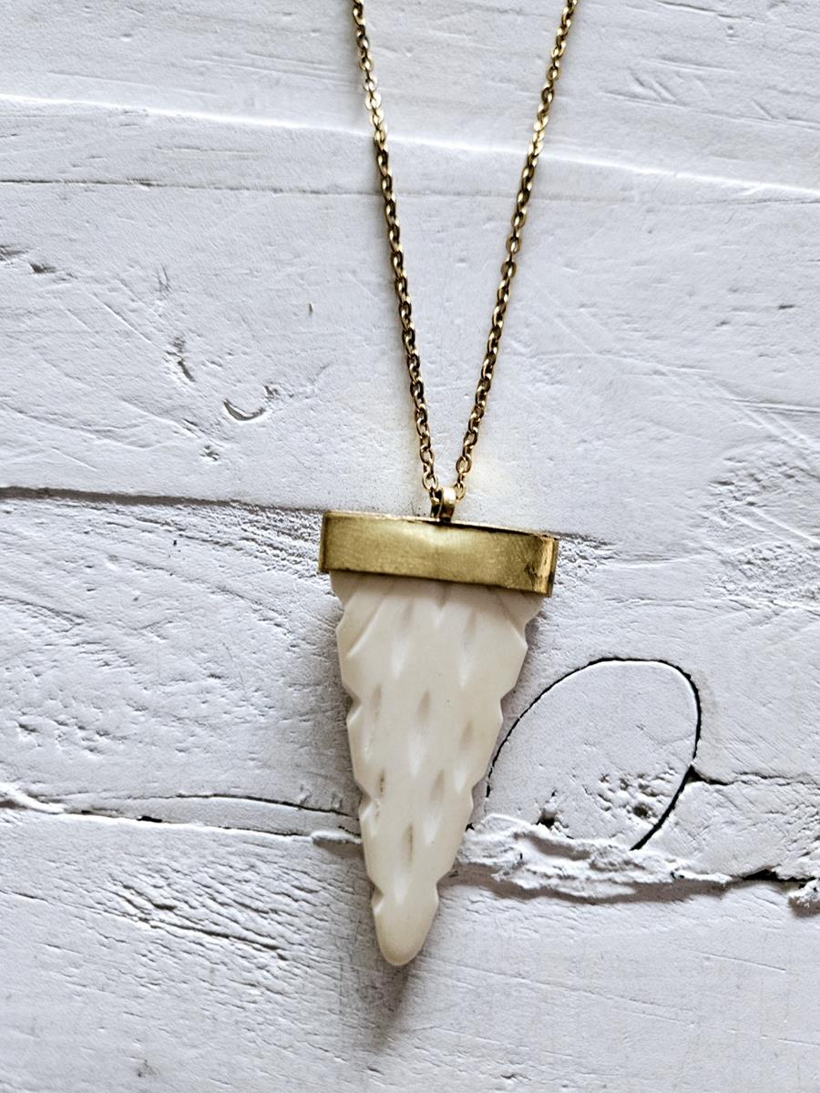 Colgante lanza golden | JAC217