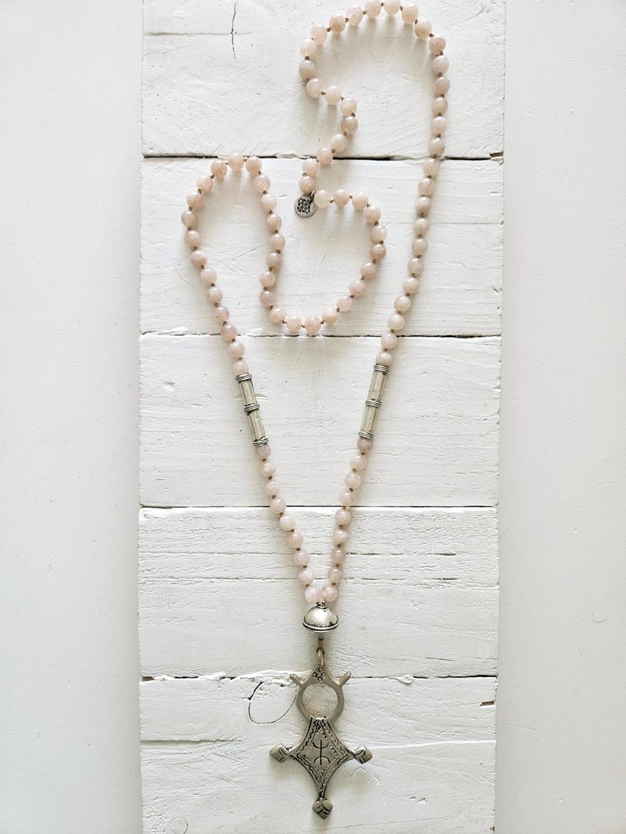 Collar Cruz Tuareg Rose | 342 | Bohemian Barcelona, freespirit, lifestyle.