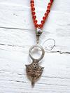 Collar Cruz Tuareg Cornalina | 342