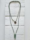 Collar doble vuelta mini water colmillo | 267 | Bohemian Barcelona, freespirit, lifestyle.