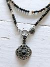 Collar doble black y colgante vintage | 717 | Bohemian Barcelona, freespirit, lifestyle.