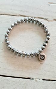 Pulsera hematites silver | 1154