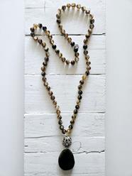 Collar ágata brown | 1118