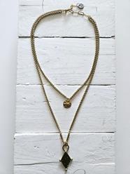 Gargantilla doble golden  | 1118