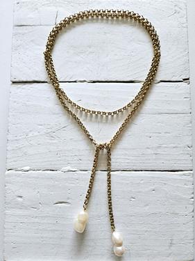 Gargantilla Jackie nudo Golden | 1659