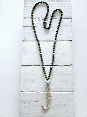 Collar Tuareg Jaspe kaki | 342 | Bohemian Barcelona, freespirit, lifestyle.