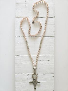 Collar Cruz Tuareg Rose | 342 | Bohemian Barcelona, freespirit, lifestyle.