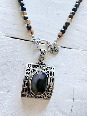 Gargantilla brown vintage | NOM104 | Bohemian Barcelona, freespirit, lifestyle.