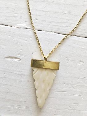 Colgante lanza golden | JAC217 | Bohemian Barcelona, freespirit, lifestyle.